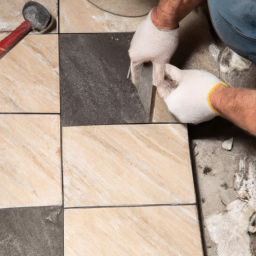 La pose de carreaux mosaïques en marbre par Pro Carreaux : un choix de qualité pour sublimer votre intérieur à Guyancourt